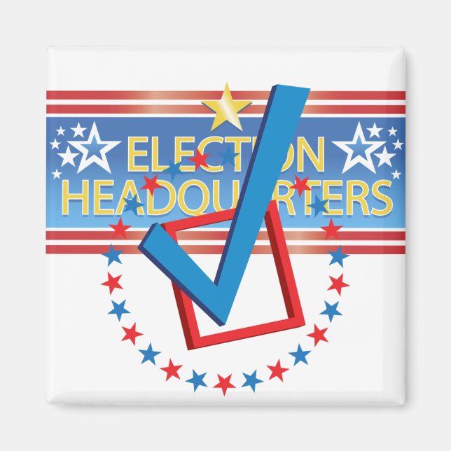 Kontrollerat huvudkontor - magnet (Framsidan)