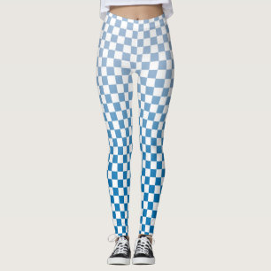 Kontrollerat ljus till Mörk blått övertoning M Leggings