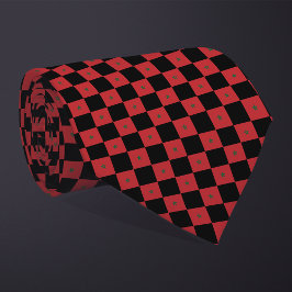 Kontrollerat Marocko Flagga Mönster Slips