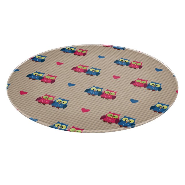 Kontrollerat mönster med kärlekugglor (Hörn)