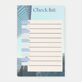 KONTROLLLISTA POST-IT BLOCK