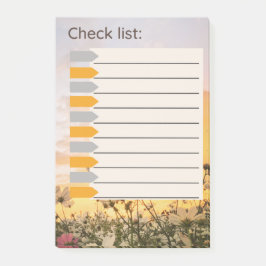 KONTROLLLISTA POST-IT BLOCK