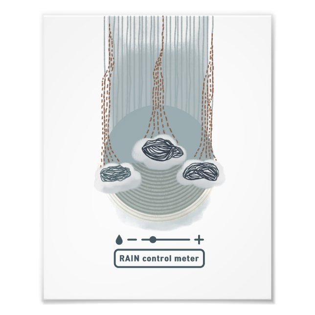 kontrollmätare för objet_2_rain fototryck (Framsidan)