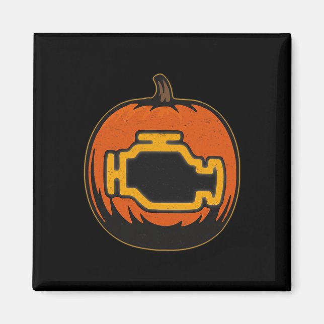 Kontrollmotor för kontrollpanel, funktion, Pumpkin Magnet (Framsidan)