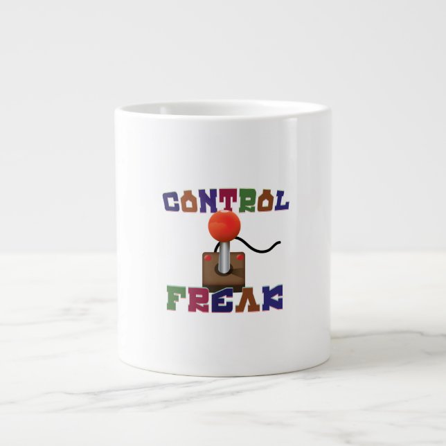 Kontrollnörd Jumbo Mugg (Framsidan)