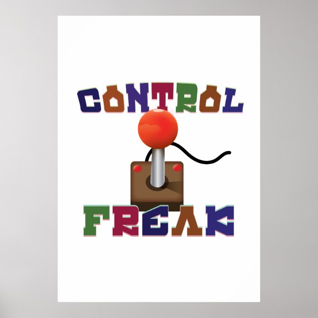 Kontrollnörd Poster (Framsidan)