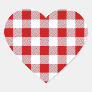 Kontrollörpicknicktrasa Hjärtformat Klistermärke