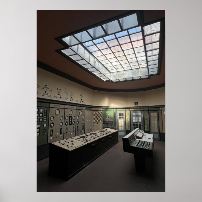 Kontrollrum Poster (Framsidan)