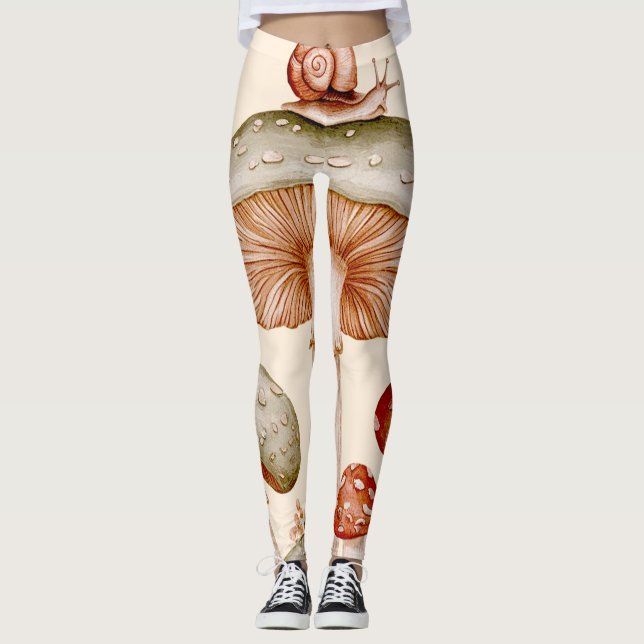 kontrollrumsutskrift leggings (Framsida)