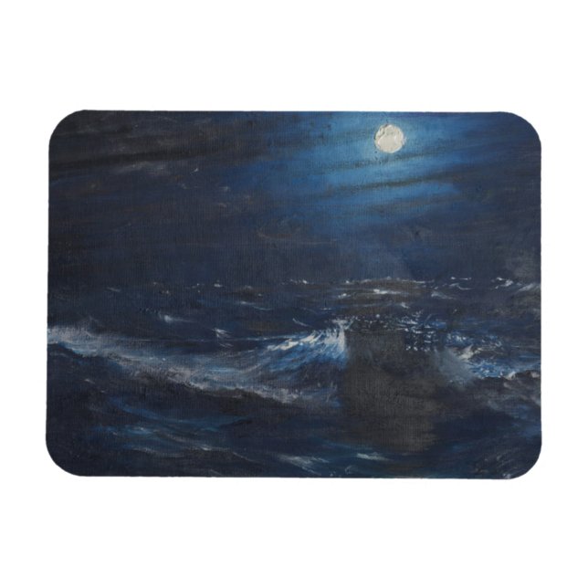 Kontrollsagan Måne Magnet (Horisontell)