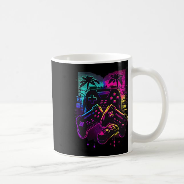 Kontrollspelarvideospelsstyrenhet 16 kaffemugg (Höger)