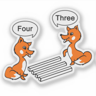 Kontur för optisk illusion-trick klipp klistermärken