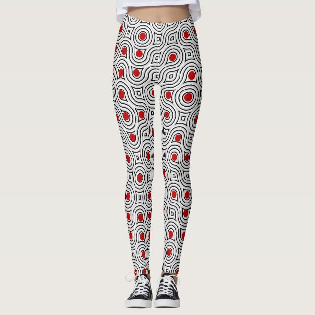 Konturformsbindningar Leggings (Framsida)