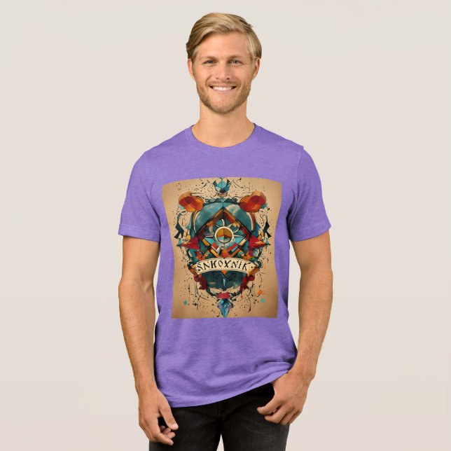 Konturkontur T Shirt (Framsida Full)