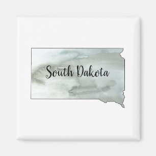 Konturmålning för South Dakota State Magnet