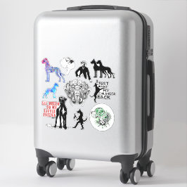 Kontursticker Grand Danois Mix Klistermärken