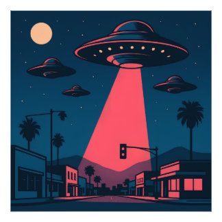 KontVERK Stil UFO Fototryck