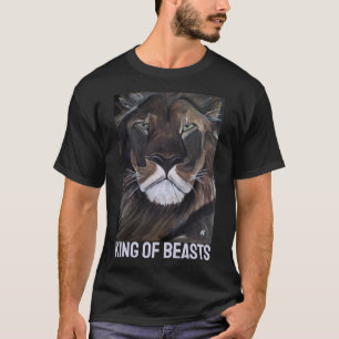Konung över bestar-målning av Alfred Fox T Shirt