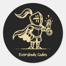 Konungariket Algorithmia Stickers Lakan