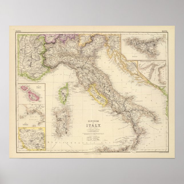 Konungariket Italien Poster (Framsidan)