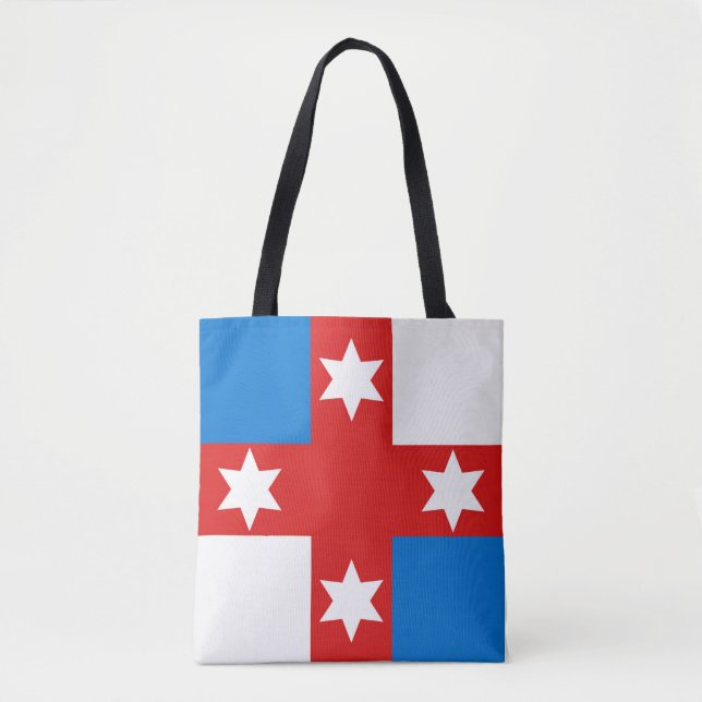 Konungariket Lochac Populace Badge Tote Bag Tygkasse (Framsida)