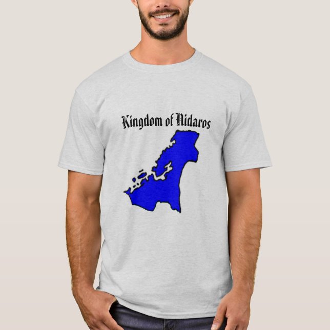 Konungariket Nidaros Tee Shirt (Framsida)