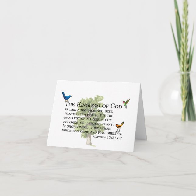 Konungariket Notecard Kort (Framsida)