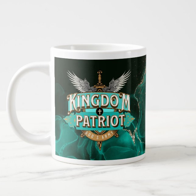 Konungariket Patriot-Jumbo Mugg 20oz Jumbo Mugg (Vänster)