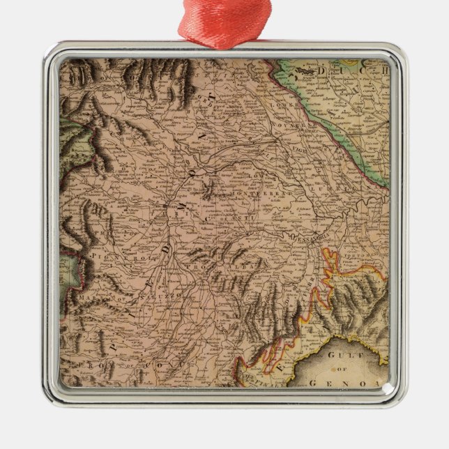 Konungariket Sardinien Julgransprydnad Metall (Framsidan)