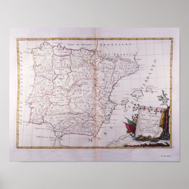 Konungariket Spanien Poster (Framsidan)