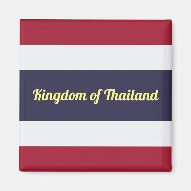 Konungariket Thailand Magnet (Framsidan)