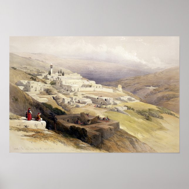 Konventet i Terra Santa, Nazareth Poster (Framsidan)