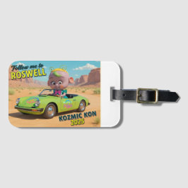 Konvention Luggage tag Bagagebricka