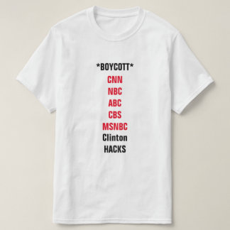 Konventionell massmediabojkott t shirt