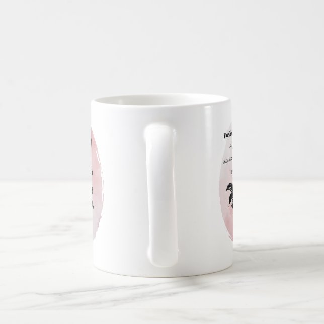 Konventionen Ro om Kärlek Rosa Kaffemugg (Handtag)