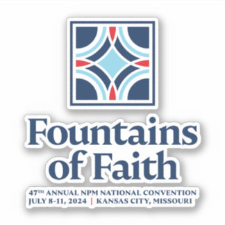 Konventionsmärke från 2024 klistermärken