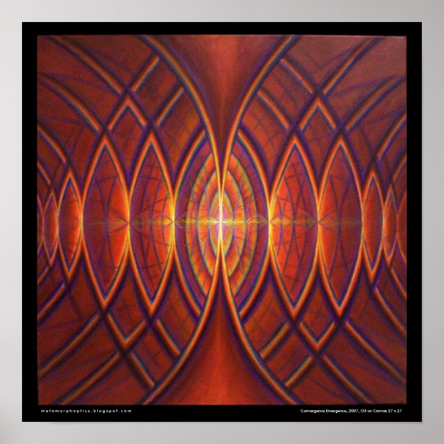 Konvergens - ny utskrift poster (Framsidan)