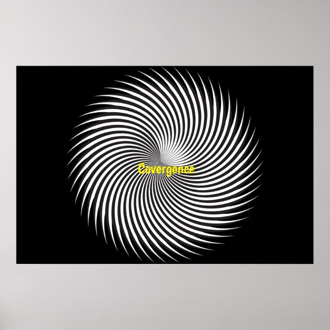 Konvergens Poster (Framsidan)