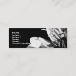 Konversation 2 Floral Photography Mini Buisness C Mini Visitkort