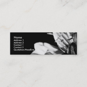 Konversation 2 Floral Photography Mini Buisness C Visitkort