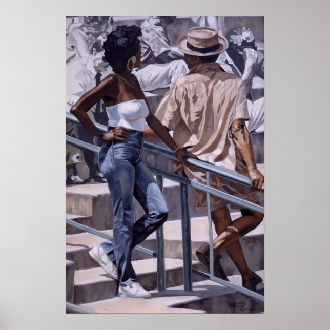 Konversation - anpassad poster (Framsidan)