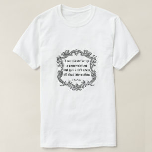 Konversation - en administratör t shirt