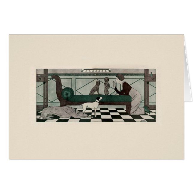 Konversation Hälsningskort (Framsidan Horizontal)