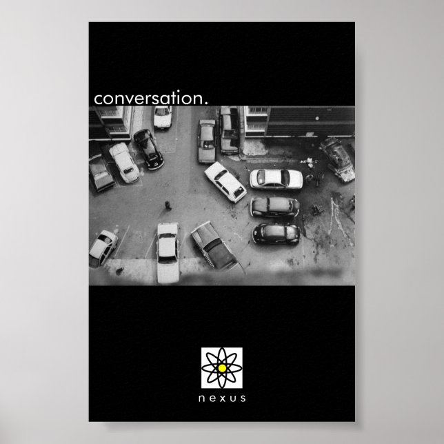 Konversation. Poster (Framsidan)