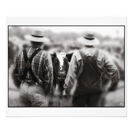 Konversationen - Digitalt initierad Open Editio Fototryck