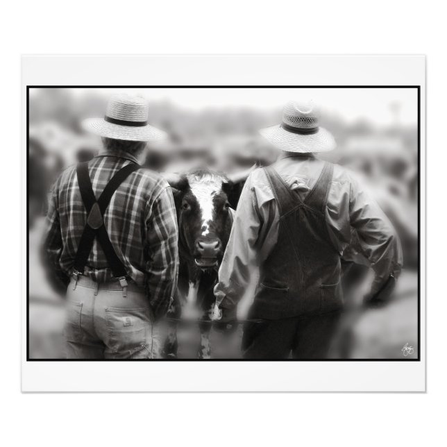 Konversationen - Digitalt initierad Open Editio Fototryck (Framsidan)