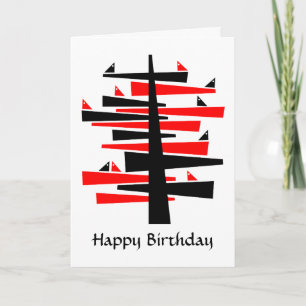 Konversationen Träd Kort