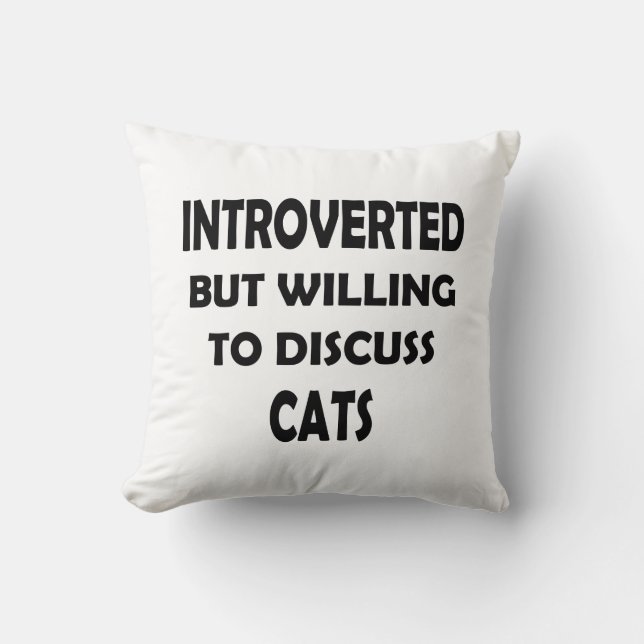 Konversationer med luddig katt - introducerade men kudde (Framsida)