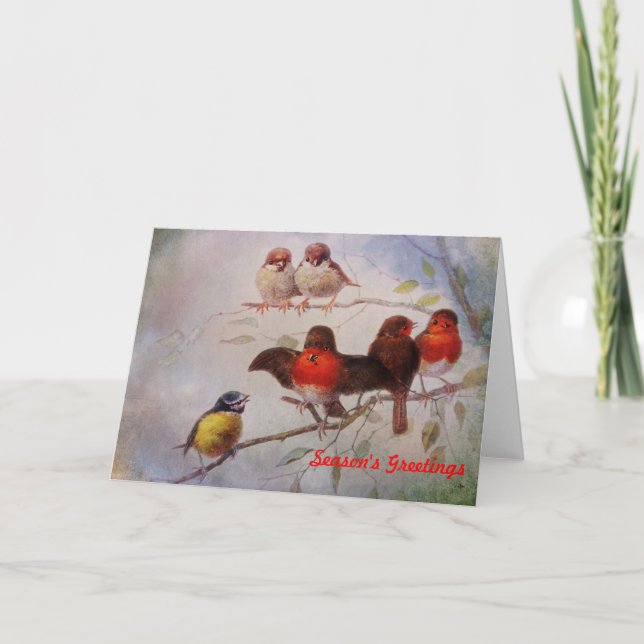 Konversationskortet Hälsning Helgkort (Framsida)