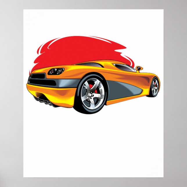 konvertera bil poster (Framsidan)